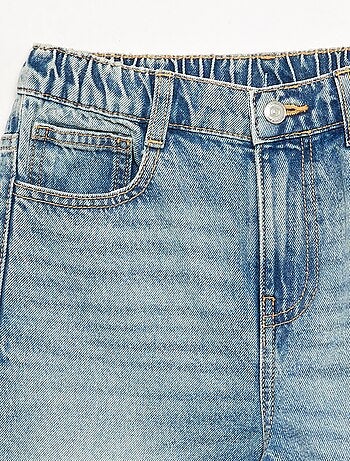 Loose fit denim broek