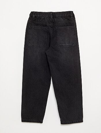 Loose fit denim broek