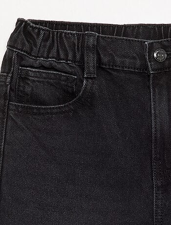 Loose fit denim broek