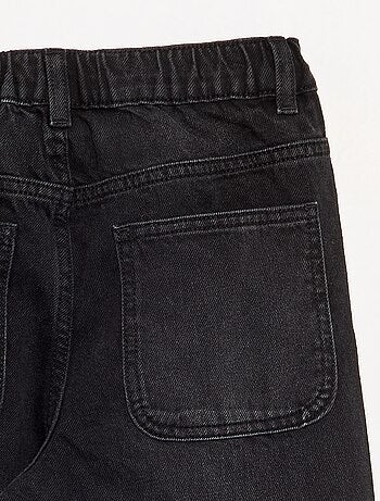 Loose fit denim broek