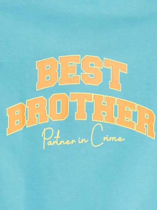 Loose-fit Hoodie met rits - Kiabi