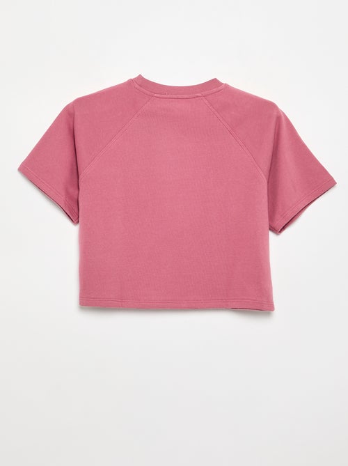 Loose fit-T-shirt met korte mouwen - Kiabi Loose fit-T-shirt met korte mouwen - Kiabi