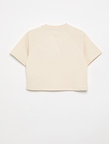 Loose fit-T-shirt met korte mouwen