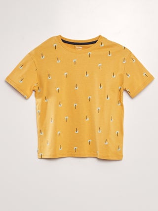 Loose-fit T-shirt met print
