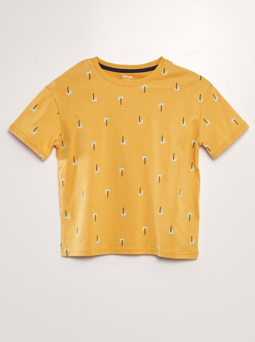 Loose-fit T-shirt met print - Kiabi