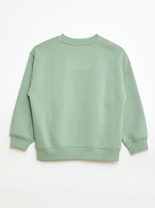 Loose sweater met "brother"-motief - Kiabi