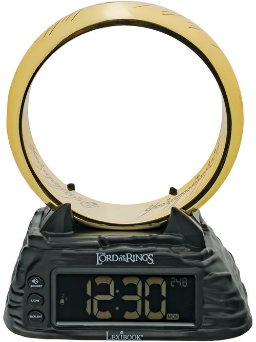 Lord of de rings digitale wekker met verlichtende ring - Kiabi Lord of de rings digitale wekker met verlichtende ring - Kiabi