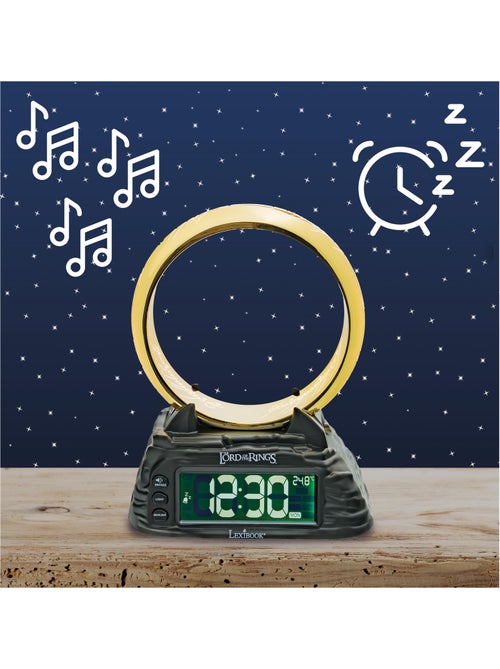 Lord of de rings digitale wekker met verlichtende ring - Kiabi Lord of de rings digitale wekker met verlichtende ring - Kiabi