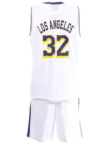 Los angeles basketbalset zwart/oranje kinderen sport zone