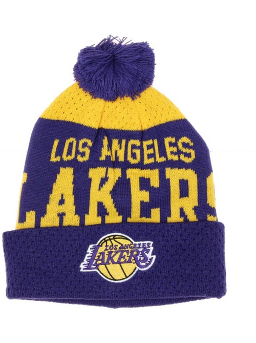 Los Angeles Lakers NBA Collegiate Muts voor Jongens - Paars/Geel - Kiabi Los Angeles Lakers NBA Collegiate Muts voor Jongens - Paars/Geel - Kiabi