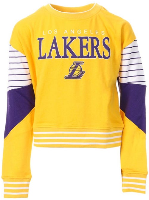 Los Angeles Lakers NBA Gele Cheer Sweater voor Meisjes - Kiabi Los Angeles Lakers NBA Gele Cheer Sweater voor Meisjes - Kiabi