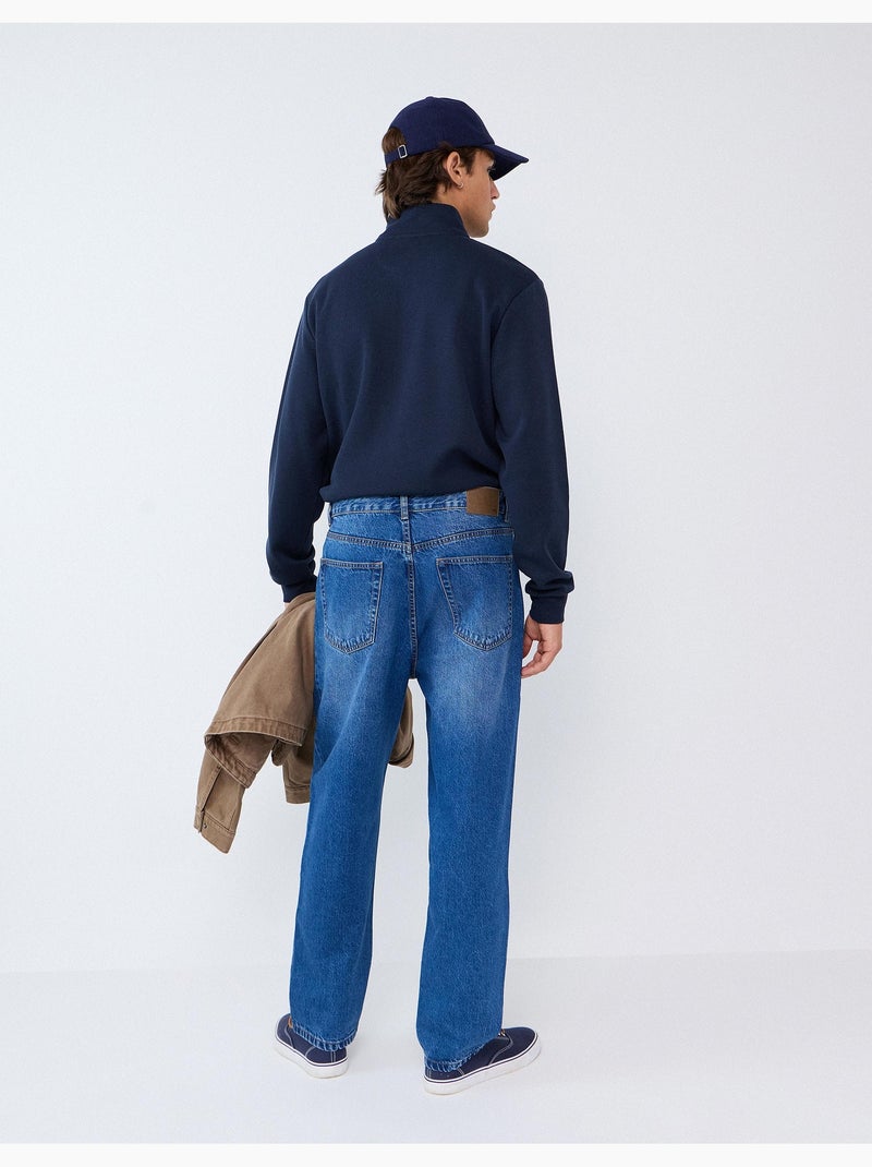 Losse jeans, mo fashion Blauw - Kiabi