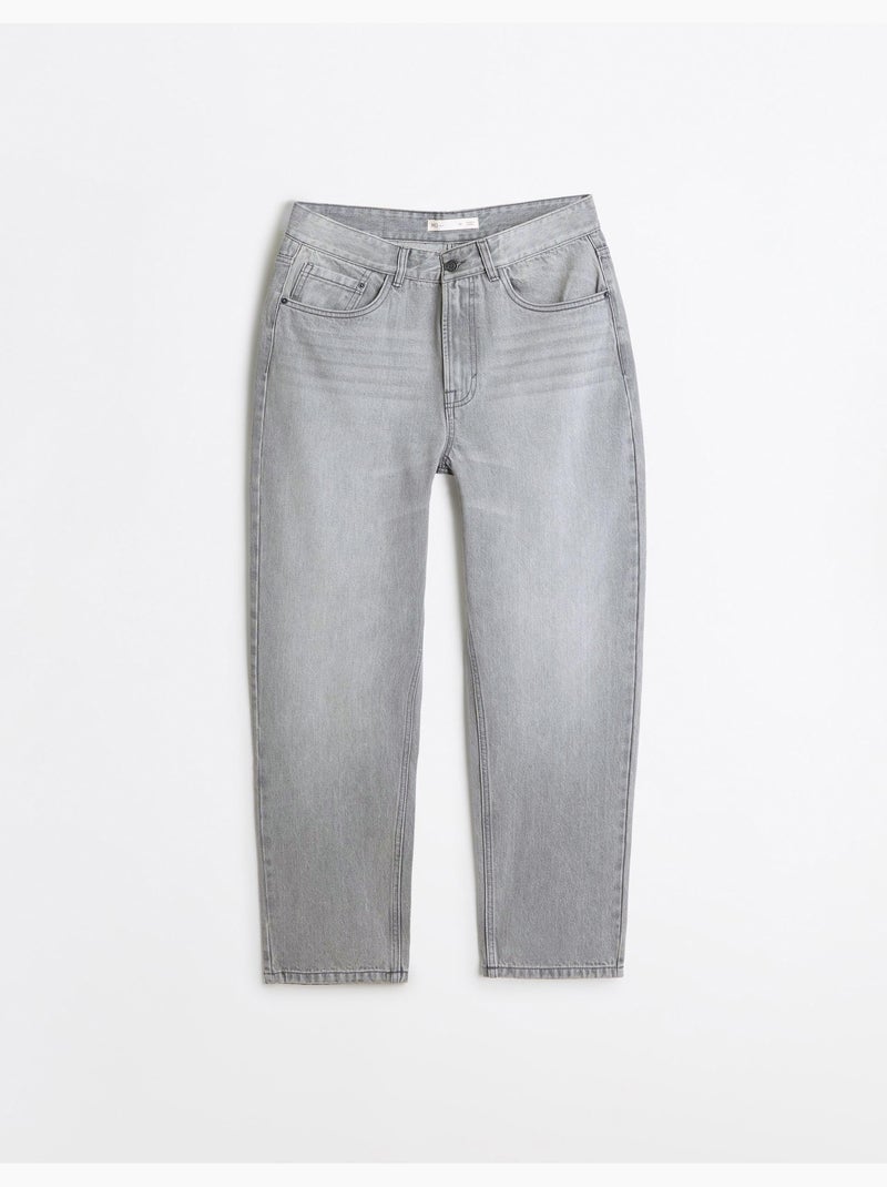 Losse jeans, mo fashion Grijs - Kiabi