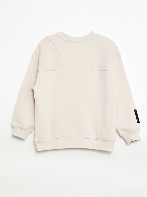Losse sweater van fleece - Kiabi Losse sweater van fleece - Kiabi