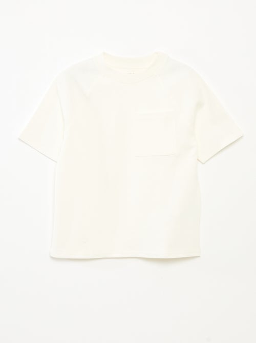 Losvallend katoenen T-shirt - Kiabi