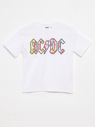 Losvallend T-shirt 'AC/DC'