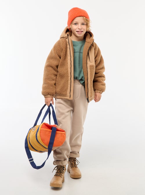 Losvallend T-shirt met applicatie op de borst - Kiabi