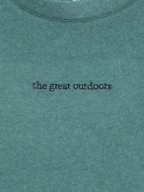 Losvallend T-shirt met applicatie op de borst - Kiabi