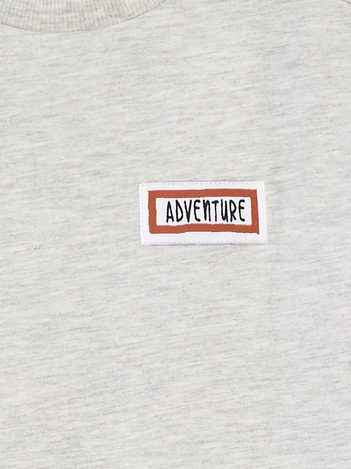 Losvallend T-shirt met korte mouwen - Kiabi