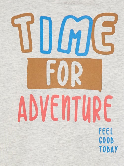 Losvallend T-shirt met korte mouwen - Kiabi