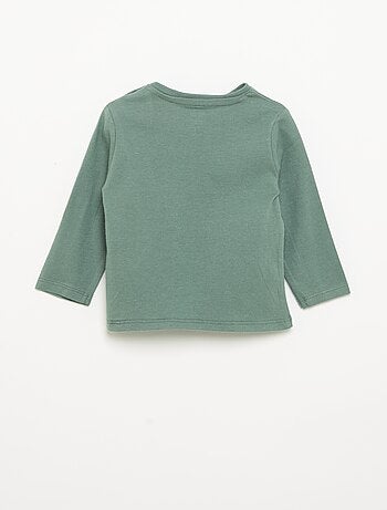Losvallend T-shirt met lange mouwen 'Disney' 'Stitch'