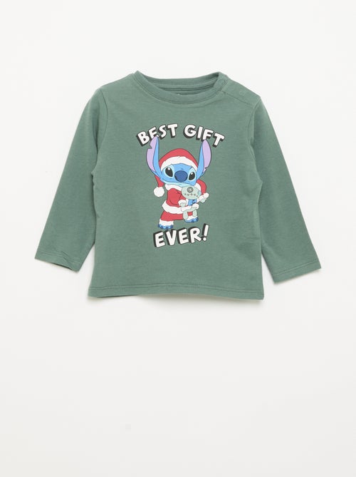 Losvallend T-shirt met lange mouwen 'Disney' 'Stitch' - Kiabi Losvallend T-shirt met lange mouwen 'Disney' 'Stitch' - Kiabi