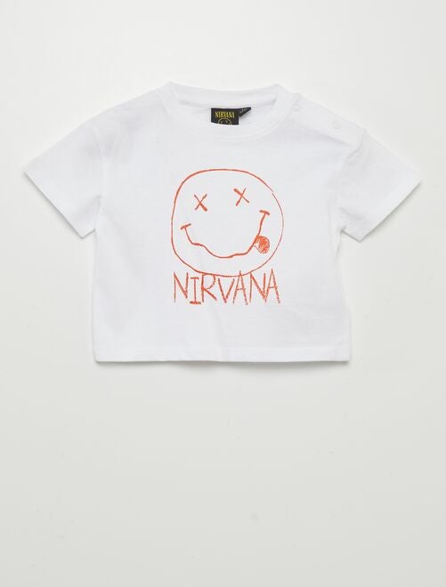 Losvallend T-shirt 'Nirvana' - Kiabi