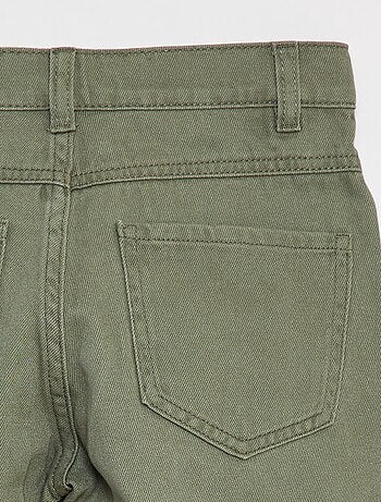 Losvallende bermuda van keperstof