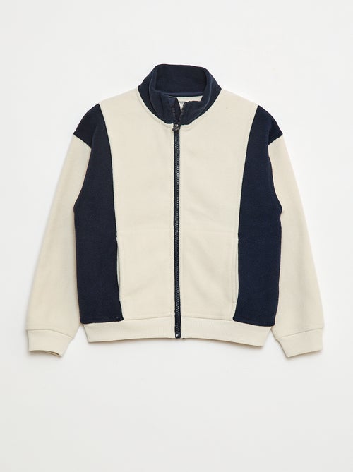 Losvallende fleecesweater - Kiabi