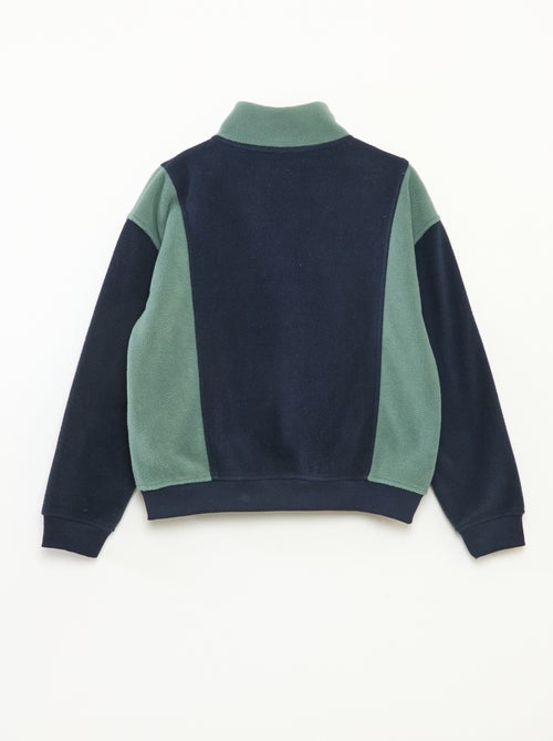 Losvallende fleecesweater - Kiabi