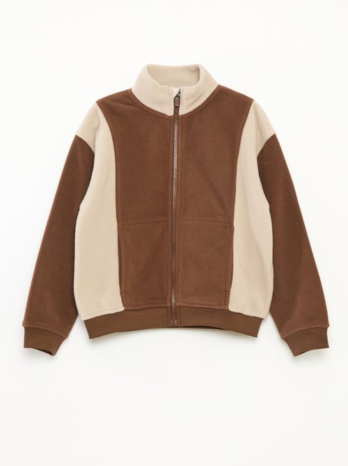 Losvallende fleecesweater - Kiabi