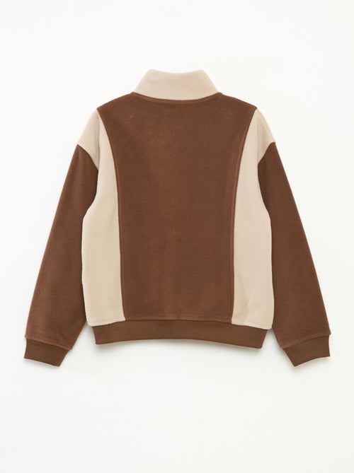 Losvallende fleecesweater - Kiabi