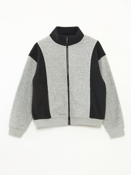 Losvallende fleecesweater - Kiabi