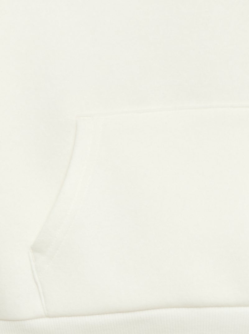 Losvallende hoodie Biege - Kiabi