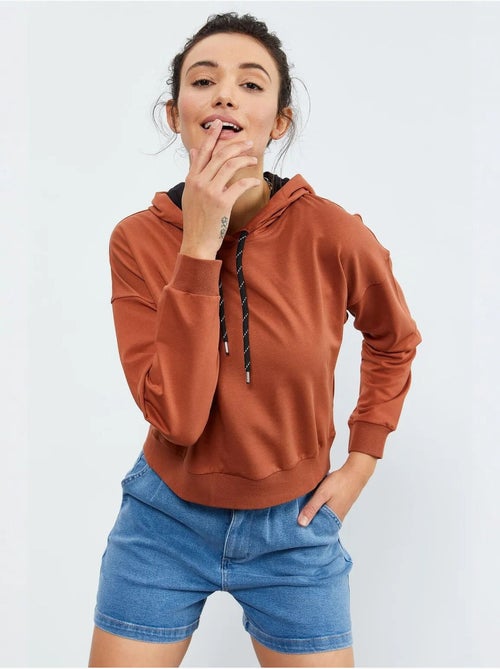 Losvallende hoodie met strikdetail tommy - Kiabi Losvallende hoodie met strikdetail tommy - Kiabi