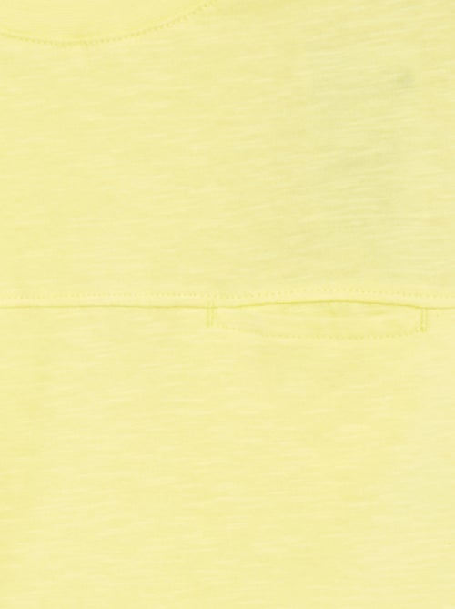 Losvallende singlet met figuurnaad aan de voorzijde - Kiabi