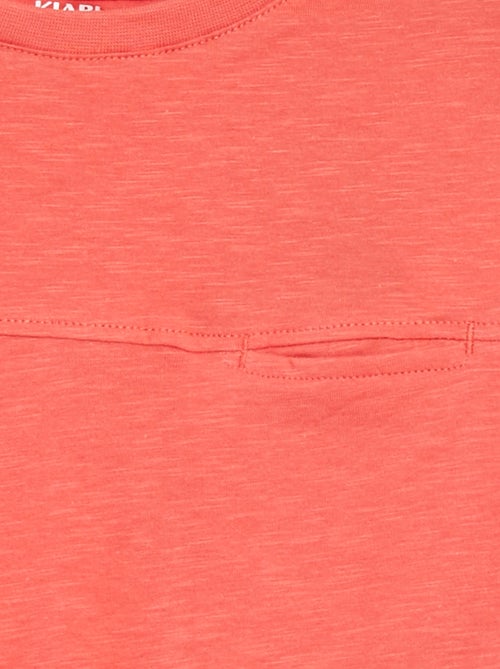 Losvallende singlet met figuurnaad aan de voorzijde - Kiabi