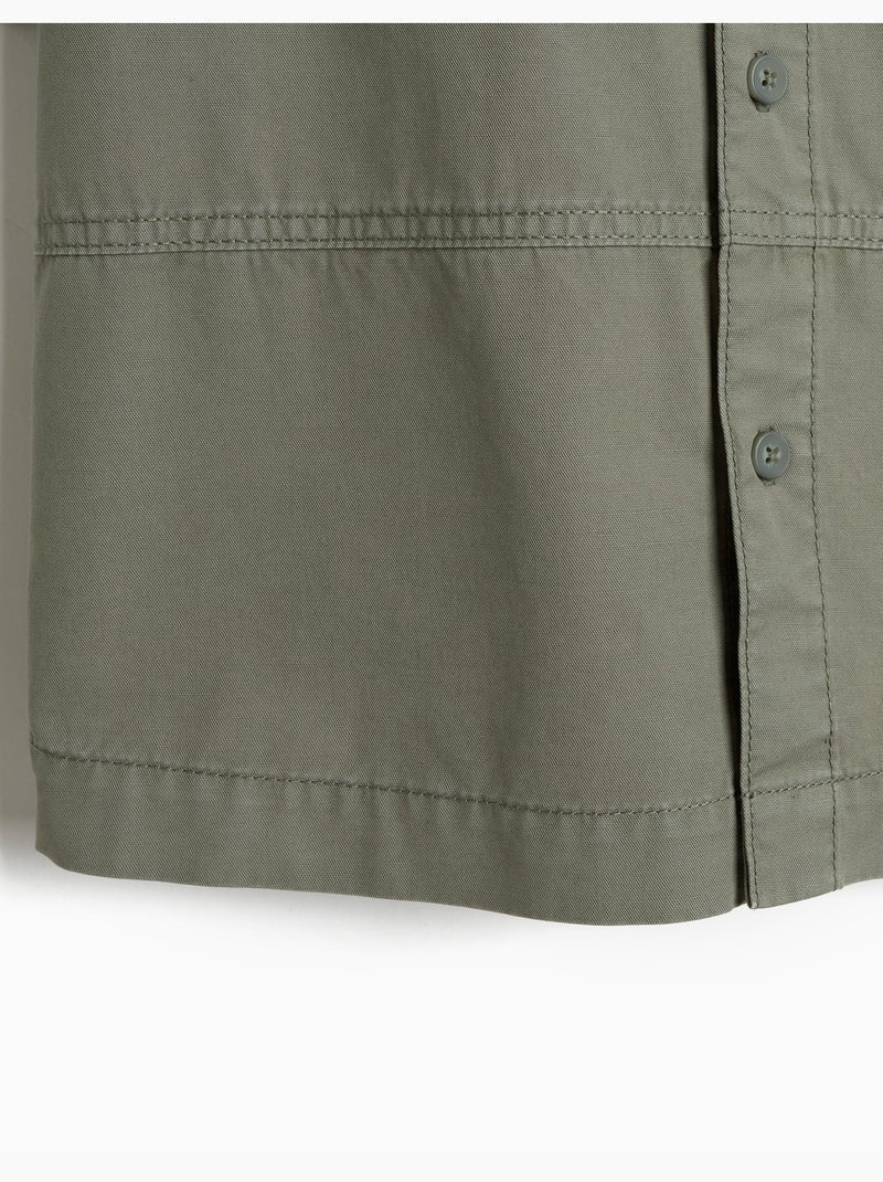 'Loszittend' overhemd, MO Fashion Groen - Kiabi