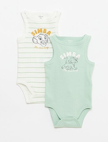 Lot 2 bodies débardeurs 'Disney'