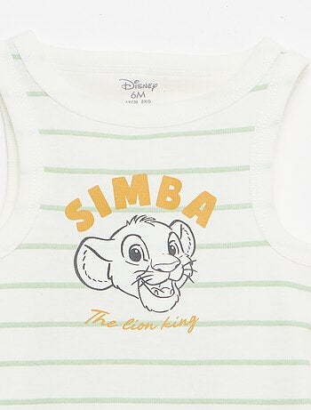 Lot 2 bodies débardeurs 'Disney'