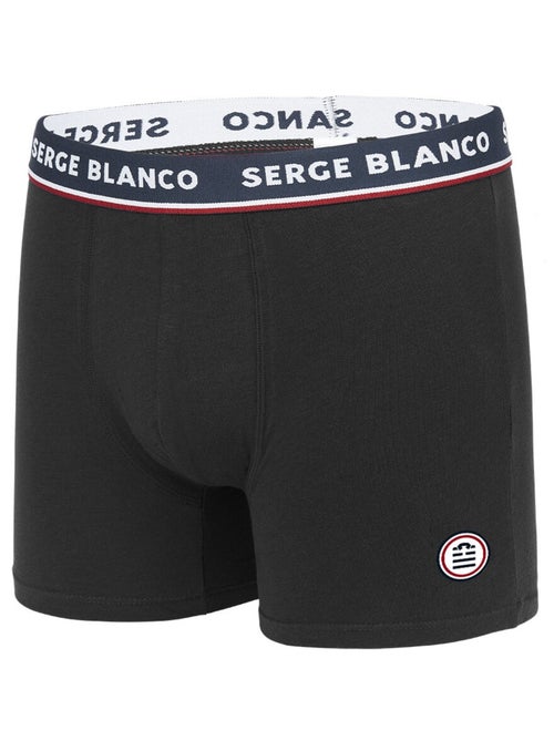 Lot 2 boxers coton homme french serge blanco - Kiabi