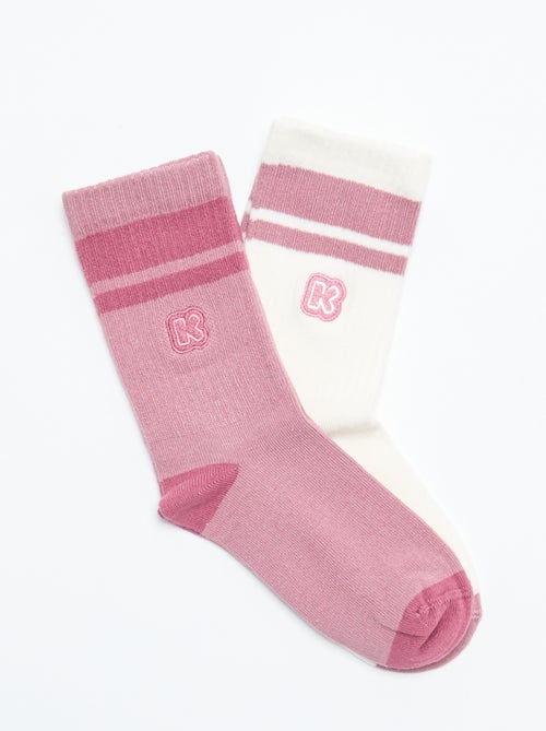 Lot 2 chaussettes mi-hautes - Ze Marker - Kiabi