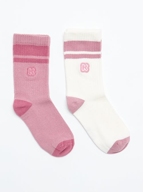 Lot 2 chaussettes mi-hautes - Ze Marker - Kiabi