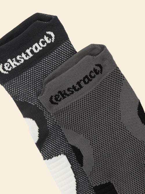 Lot 2 paires de chaussettes compressives - (ekstract) - Kiabi