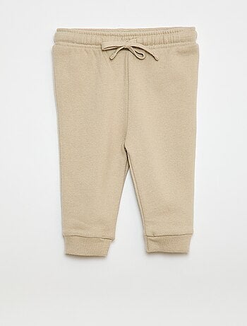 Lot 2 pantalons jogging en french terry