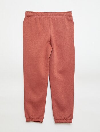 Lot 2 pantalons joggings en molleton