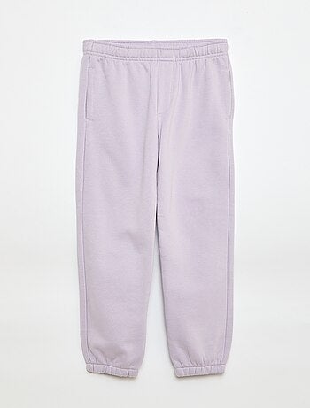 Lot 2 pantalons joggings en molleton