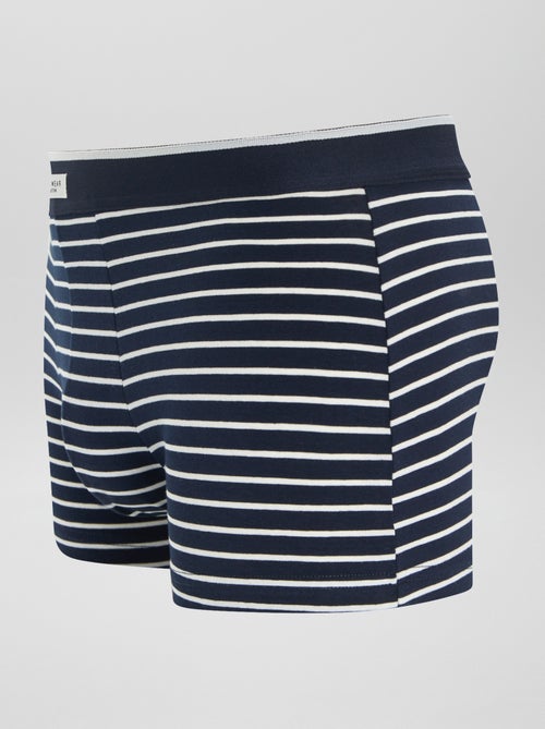 Lot 3 boxers stretch - Kiabi