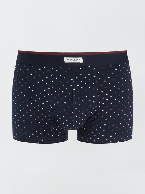 Lot 3 boxers stretch - Kiabi