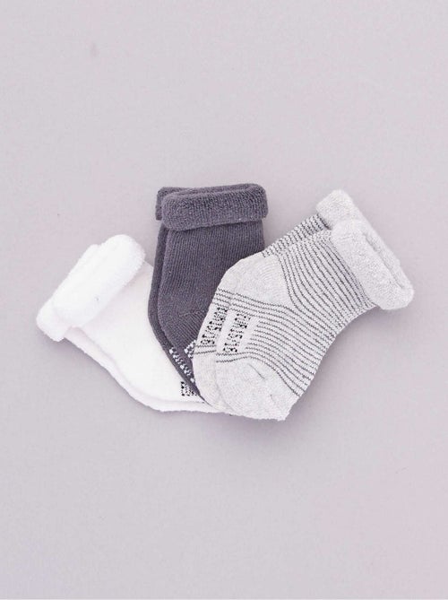 Lot 3 paires de chaussettes - Kiabi